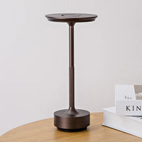 Lampe de table sans fil aluminium rechargeable, 28,5 cm, 5 coloris