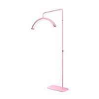 Lampe demi-lune LED sur pied – Rose, modèle A