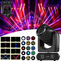 Lyre LED beam 160 W à 29 LED RGB, 11 gobos, DMX 12 canaux, à l'unité ou par lot