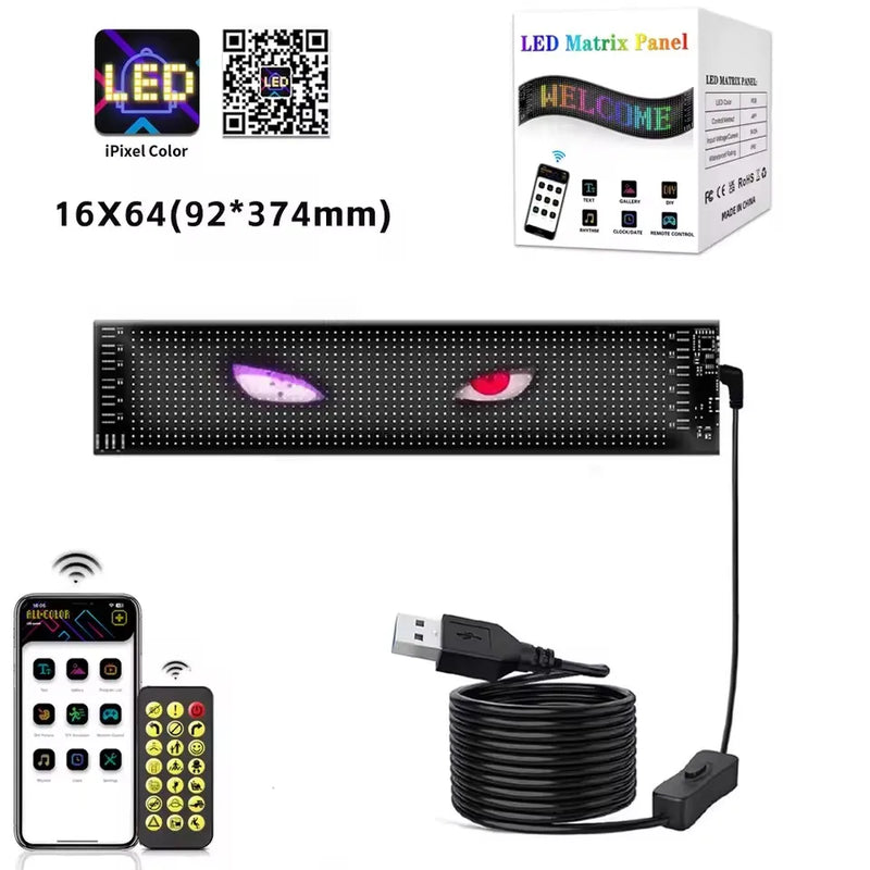 Panneau LED défilant flexible – vue 15