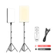 Panneau LED vidéo bicolore 90 W, 29 x 53 cm, avec télécommande