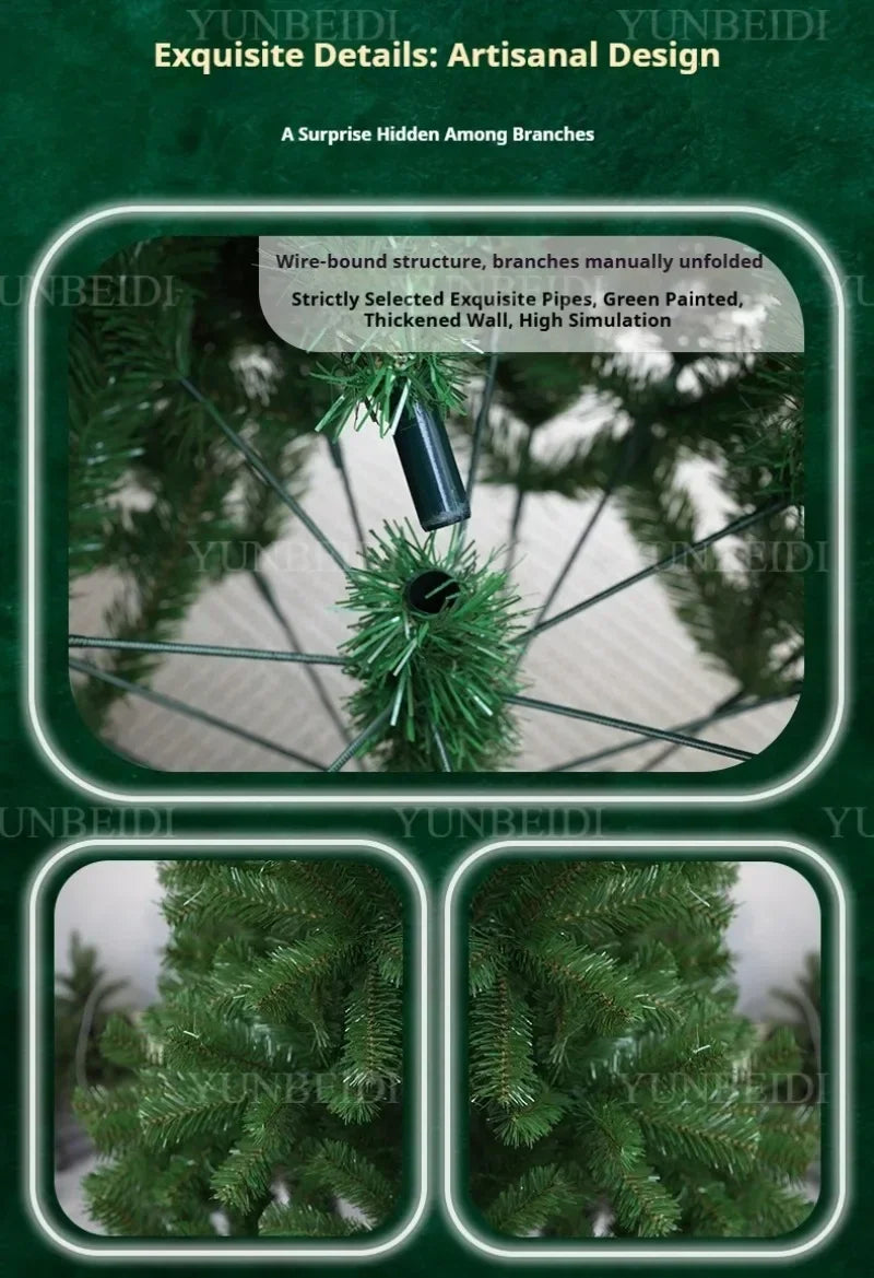 Sapin de Noël artificiel en PVC – vue 33