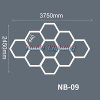 Éclairage LED nid d'abeille – vue 15