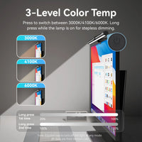 Barre lumineuse écran Vention – 3 températures de couleur, 3000, 4100 et 6000 K