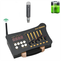 Contrôleur DMX sans fil – console avec 1 récepteur, vue de face