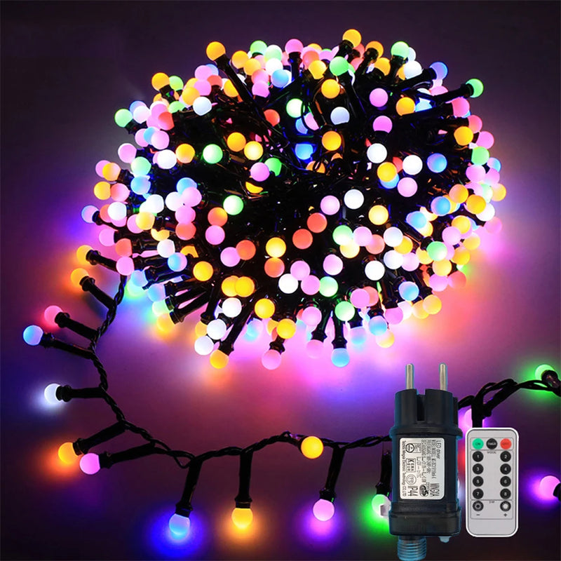 Guirlande de Noël à boules LED – vue 27