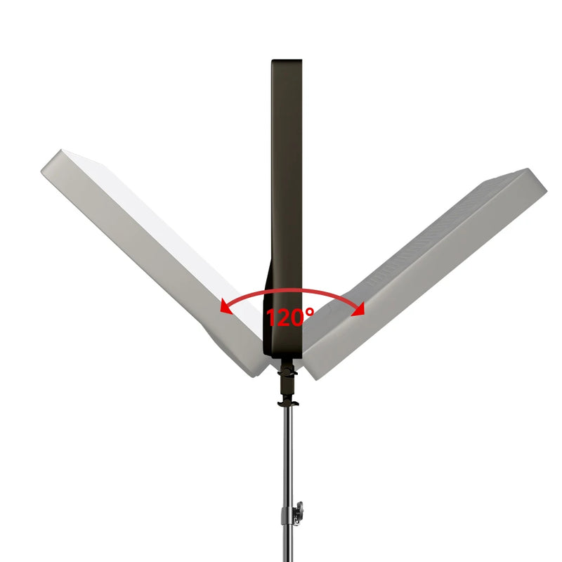Panneau LED vidéo bicolore 90 W – panneau inclinable sur 120°