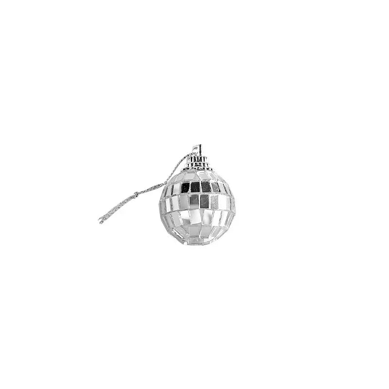 Boule à facettes miroir à suspendre, 1 ou 5 pièces, de 2 à 40 cm