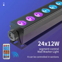 Barre LED wall washer RGBW DMX 24 LED, 100 cm, 80 W