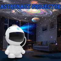 Projecteur galaxie astronaute à tête magnétique, 12 scènes, luminosité réglable