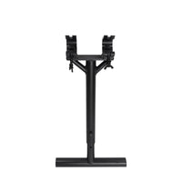 Barre en T 40 cm pour truss en aluminium noir, tige réglable et deux pinces