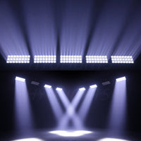 Stroboscope LED 300 W RGB, effet faisceau et DMX, lot de 2