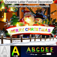 Lettres lumineuses LED RGB 15 cm – vue 21