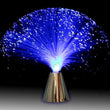 Lampe fibre optique multicolore à piles pour chambre et bureau, 34 cm