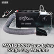 Machine à fumée lourde à eau 2000 W, télécommande et DMX512, 220 V ou 110 V
