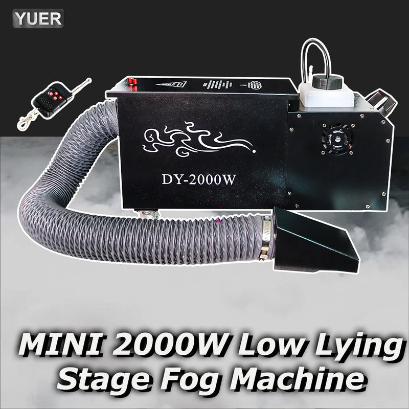 Machine à fumée lourde à eau 2000 W, télécommande et DMX512, 220 V ou 110 V