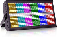 Stroboscope LED RGB 200 W – vue de face sur fond blanc