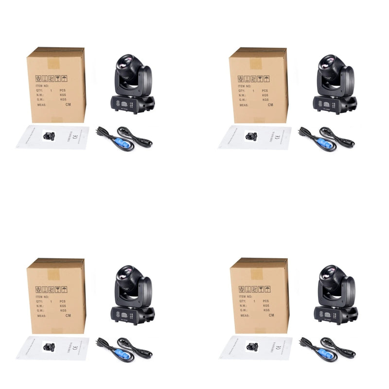 Lyre LED beam et spot 120 W à 8 gobos, à l'unité ou par lot