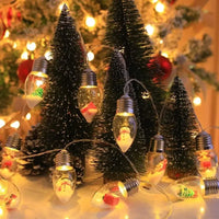 Guirlande sapin lumineuse boules à neige – vue 16