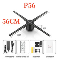 Ventilateur holographique 3D – vue 13