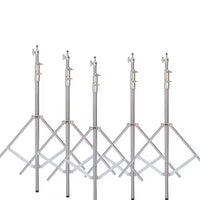 Trépied lumière en acier inoxydable 280 cm, pour ring light et softbox