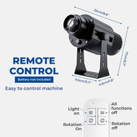 Projecteur gobo logo personnalisé, 35 à 200 W, avec télécommande