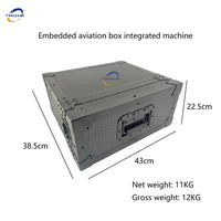 Machine à fumée 1500 W en flight case, DMX et télécommande