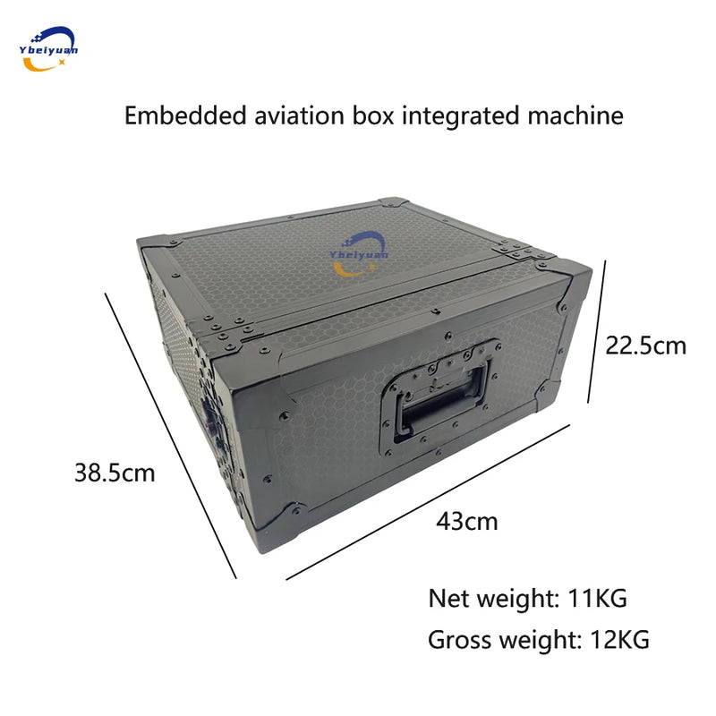Machine à fumée 1500 W en flight case, DMX et télécommande