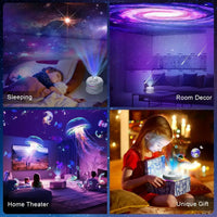 Projecteur ciel étoilé 4K à tiroir – usages en chambre, en décoration, en home cinéma et en cadeau