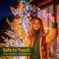 Guirlande lumineuse sapin en fil de cuivre – vue 29