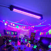 Barre lumière noire LED UV USB, lot de 2, tubes T8 33 cm ou T5 29 cm