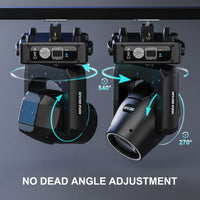 Lyre beam 230 W hybride à anneau LED RGB, DMX 18 canaux, 14 gobos