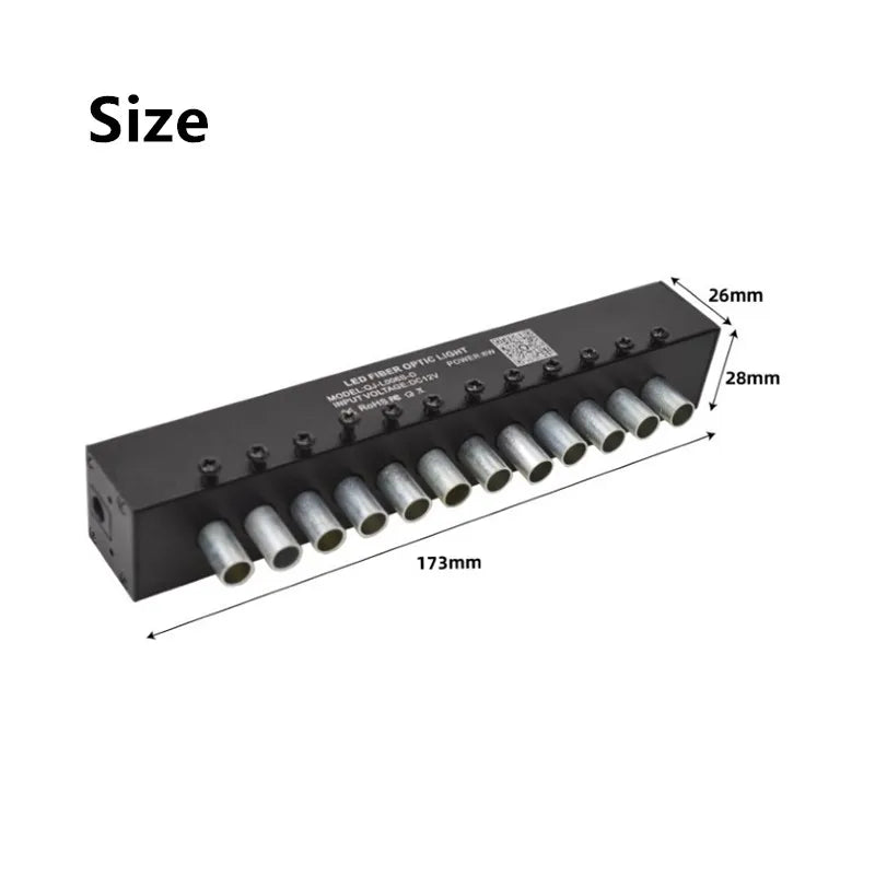 Plafond étoilé fibre optique – vue 14