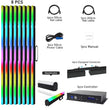 8 tubes LED pixel DMX ArtNet de 100 cm avec boîtier de commande