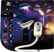 Projecteur ciel étoilé 13 films HD, veilleuse RGB 6 couleurs, bras flexible