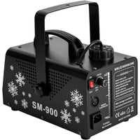 Machine à neige 900 W – vue de trois quarts avec sa poignée