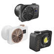 Mini lumière COB 100 W bicolore 2700-7500 K, 10 effets, secteur ou batterie