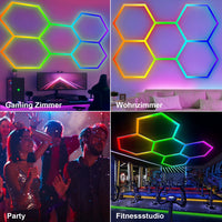Éclairage hexagonal RGBW – vue 17