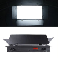 Lumière douce tricolore 200 W DMX, 3200-6200 K, pour studio, vidéo et scène, 1 ou 2 projecteurs