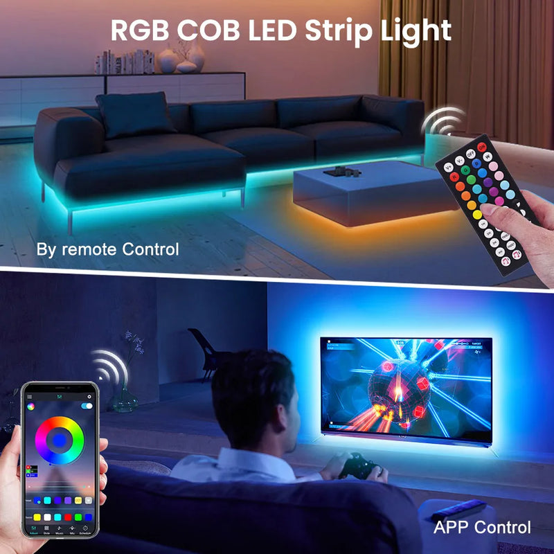 Ruban LED COB RGB 5 V – vue 5