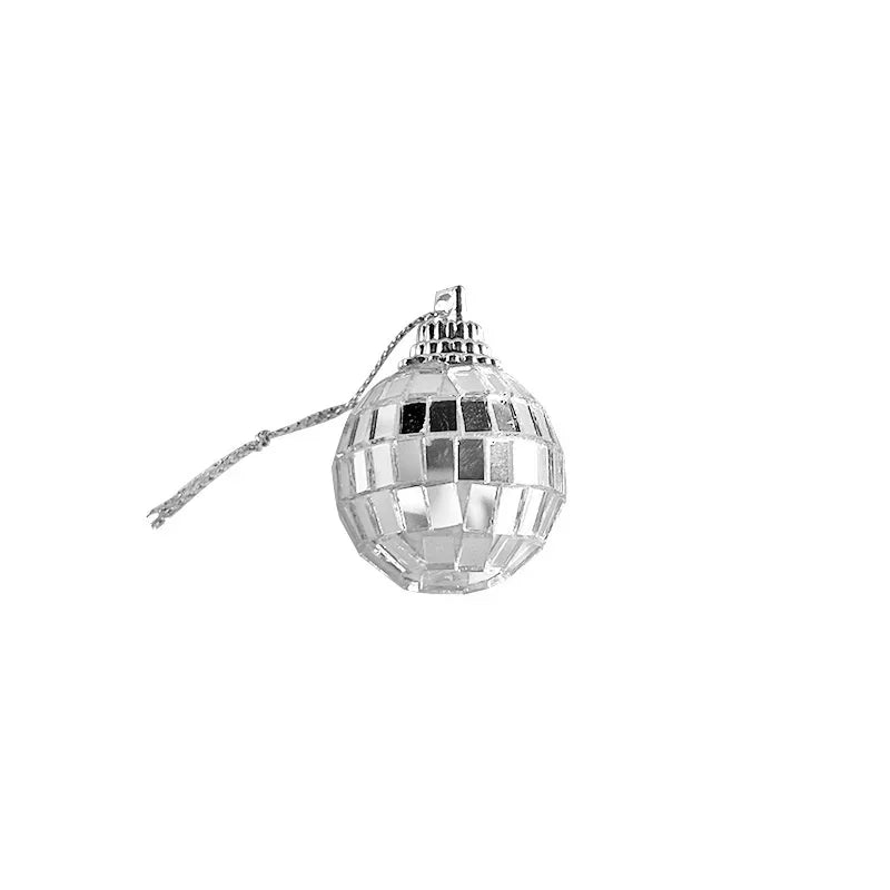 Boule à facettes miroir à suspendre, 1 ou 5 pièces, de 2 à 40 cm
