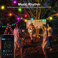 Guirlande guinguette connectée RGBIC Bluetooth G40, USB, 15 ou 30 m