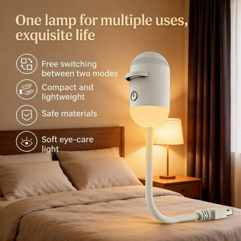 Mini projecteur d'étoiles USB à tiroir – lampe en veilleuse sur une table de chevet