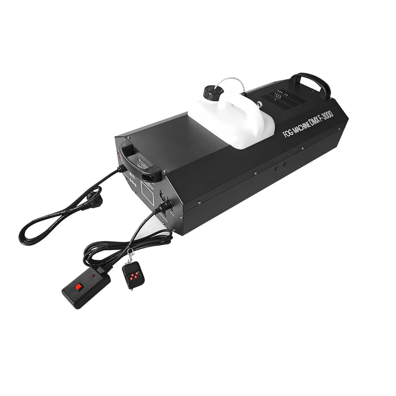 Machine à fumée 3000 W, télécommande sans fil, DMX512 en option