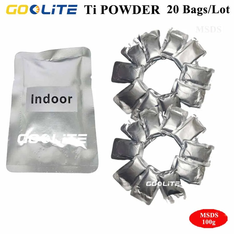 Poudre pour machine à étincelles froides, sachets de 100 g, lots de 10 à 80