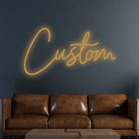 Néon LED personnalisé prénom pour chambre d'enfant, USB, 25 à 55 cm