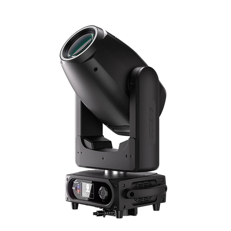 Lyre beam LED 300 W, version beam ou 3 en 1 avec zoom de 2,2° à 22°, DMX