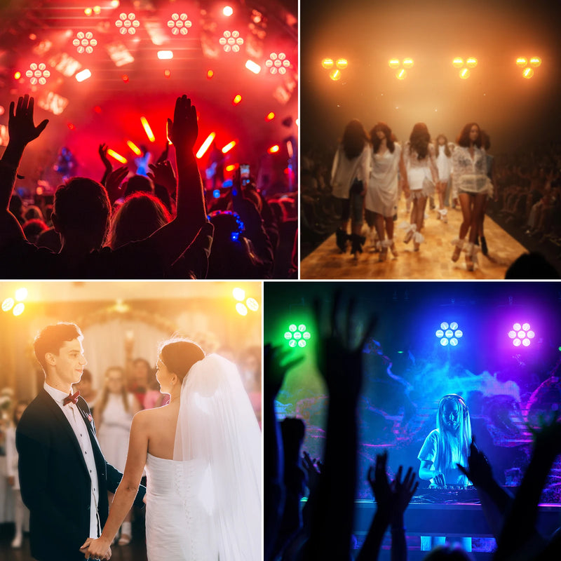 Projecteur vintage COB – ambiances de concert, de défilé, de mariage et de soirée