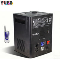 Machine à étincelles froides 750 W – face de commande et télécommande sans fil