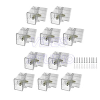 Accessoires éclairage hexagonal – connecteur en L, lot de 10